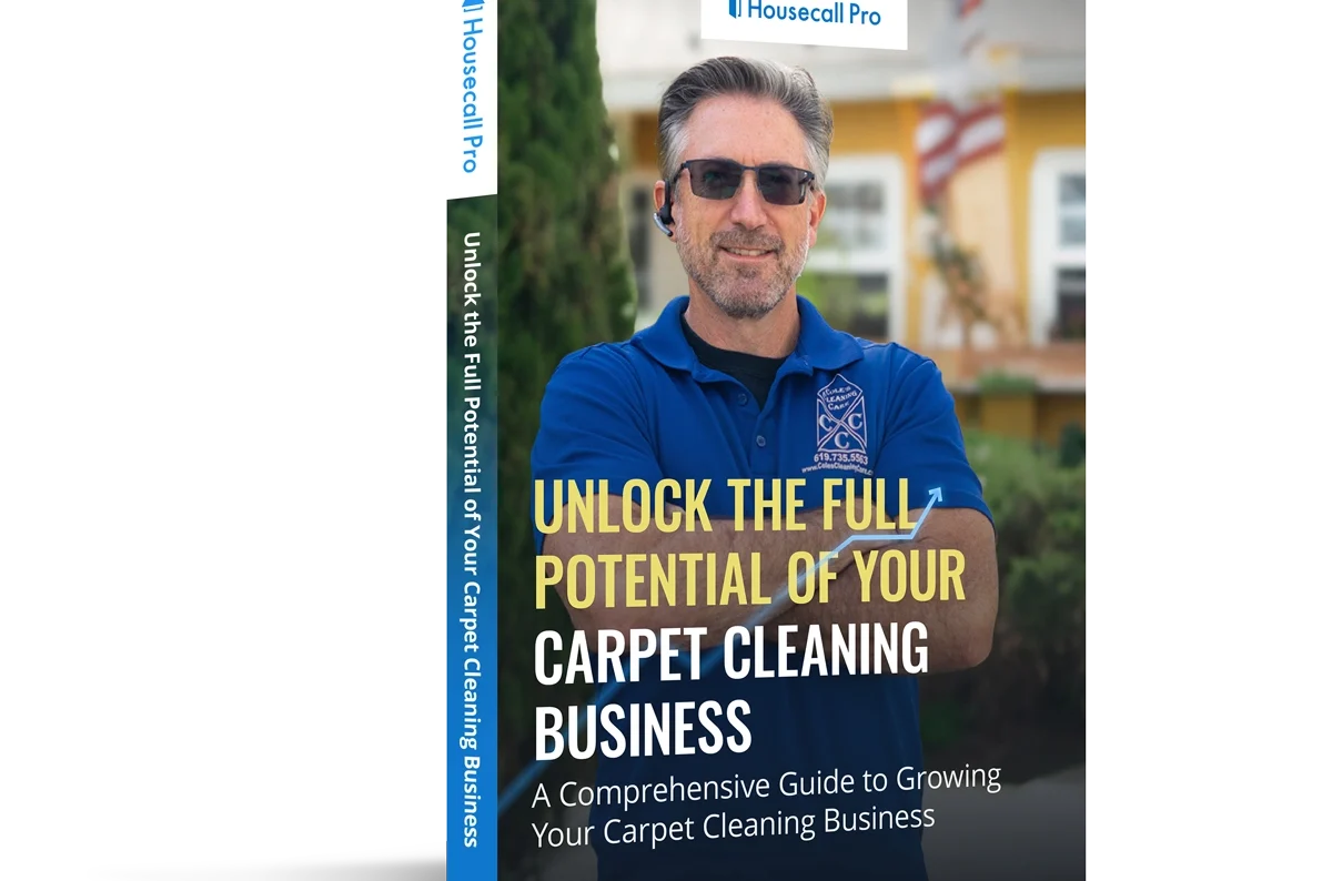 Free ebook to grow your carpet cleaning business