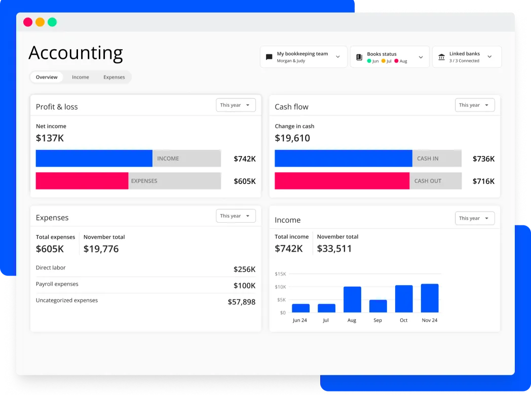 Housecall Pros' accounting & bookkeeping for home services