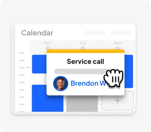 Service technician scheduling software from Housecall Pro