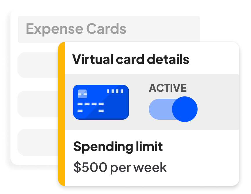 Housecall Pro's business expense cards