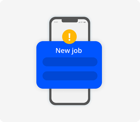 Automated email lead capture notification alert in HCP
