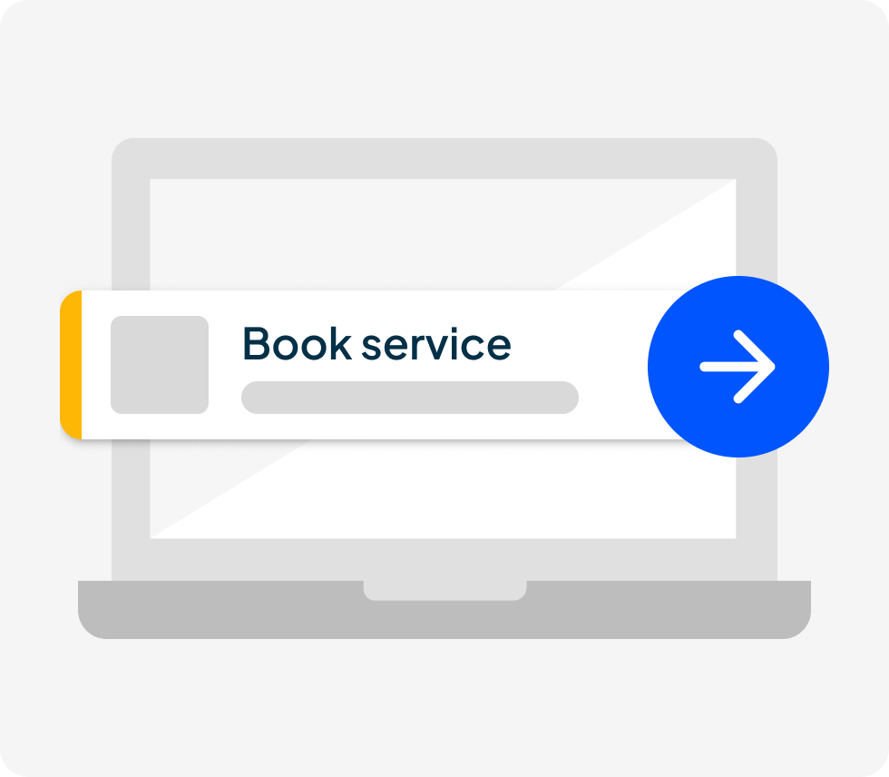 Housecall Pro's field service software with online booking