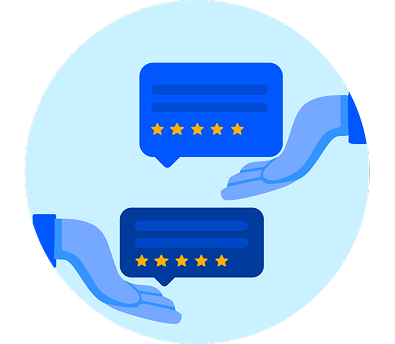 Earn reviews and referrals