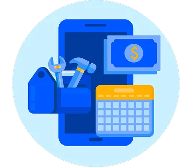 Tools organized in one place