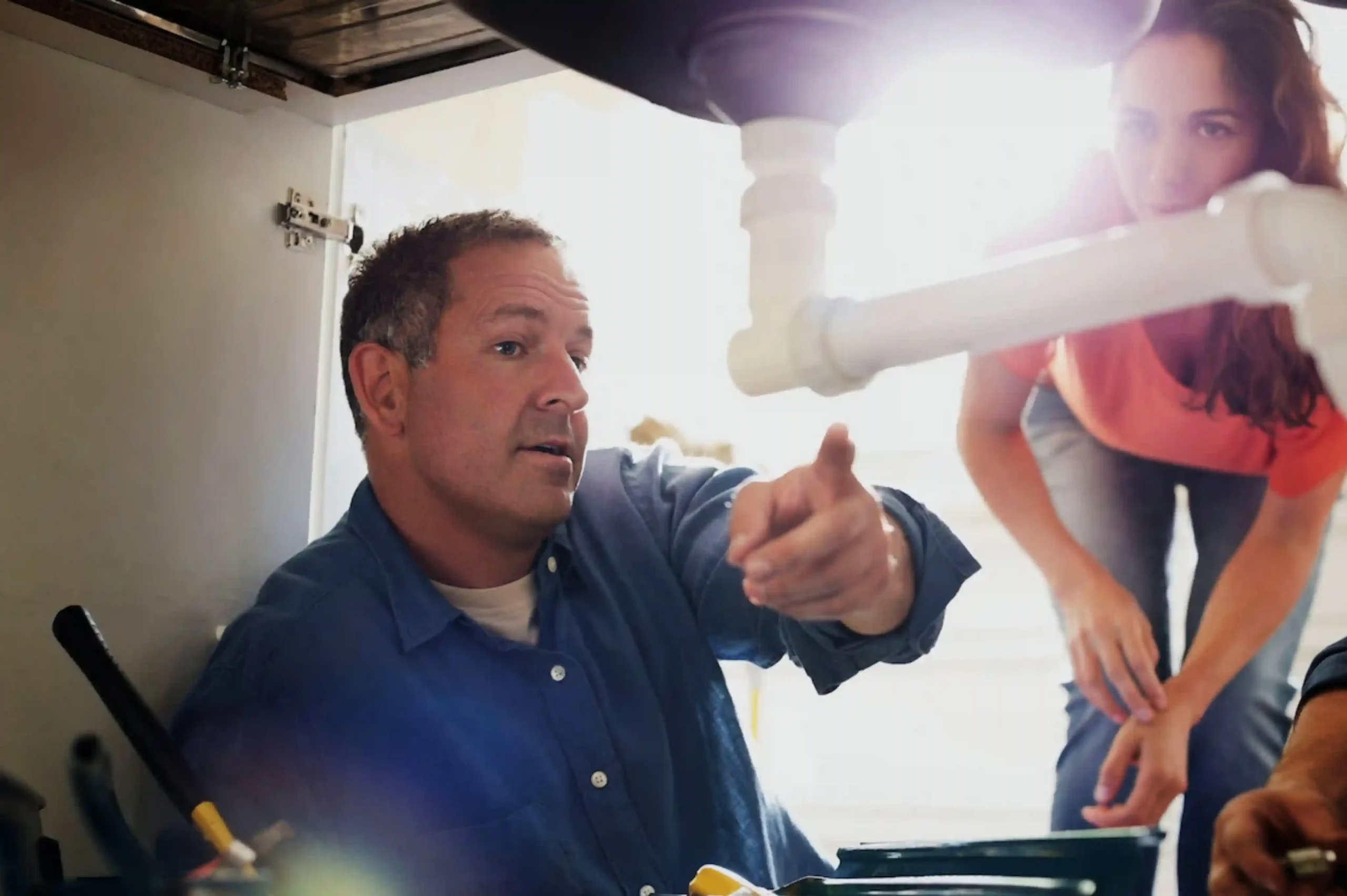 Home Service Pro on the job