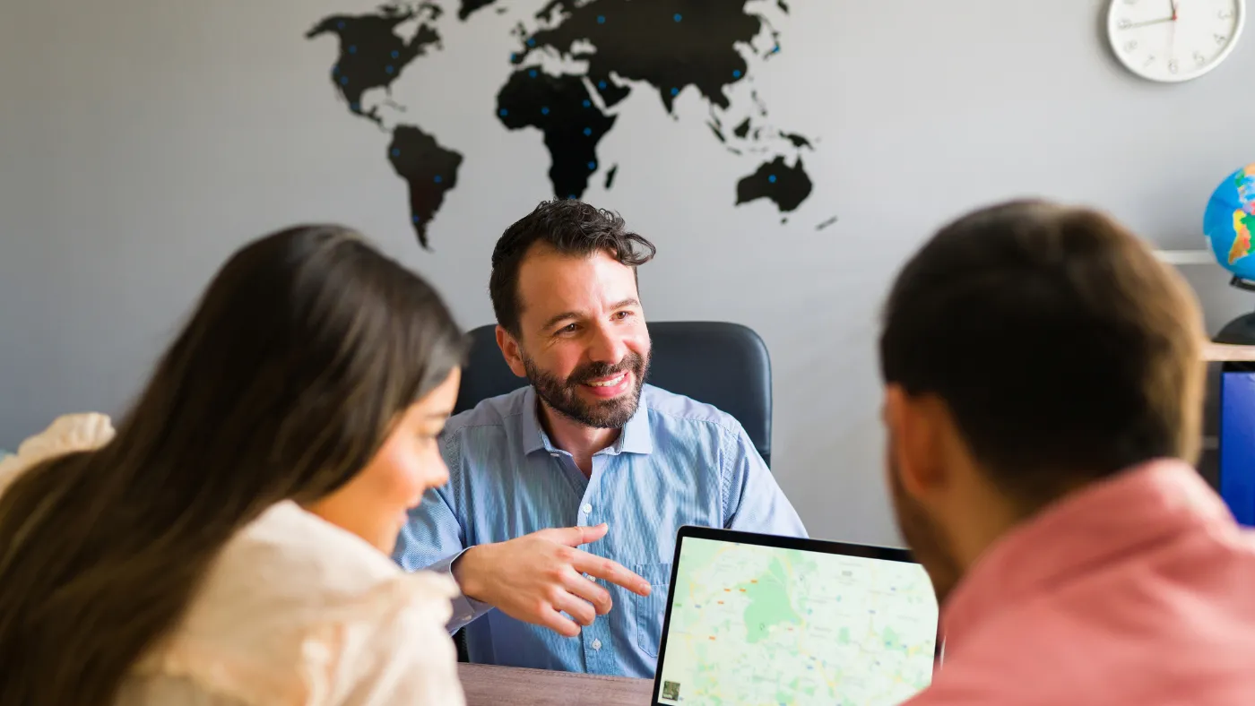 checking service area in office