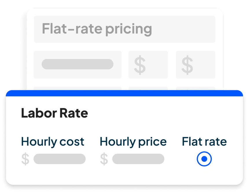HVAC flat rate pricing image card intimation