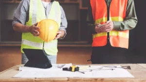 two contractors discussing salary