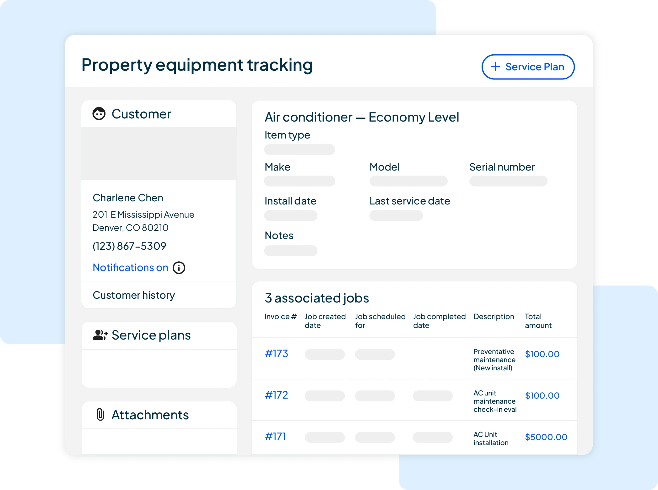 property equipment tracking software from Housecall Pro